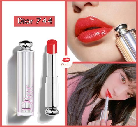 Dior Addict Stellar Shine Lipstick In 744 Party Red 